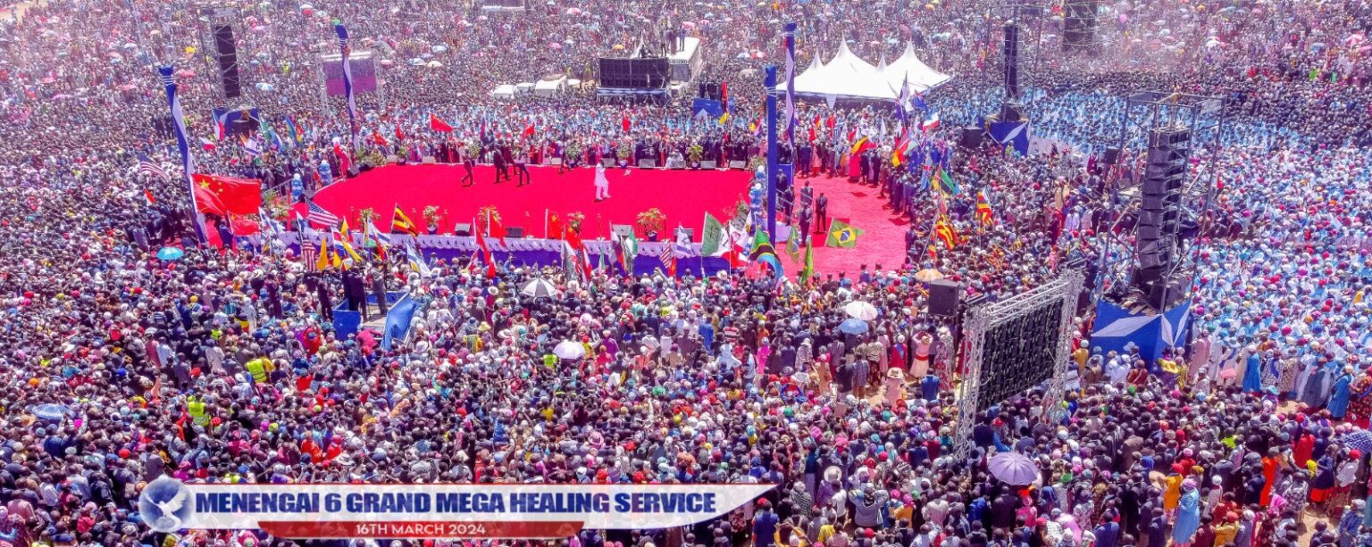 day 1 healing service - menengai 6 crowd