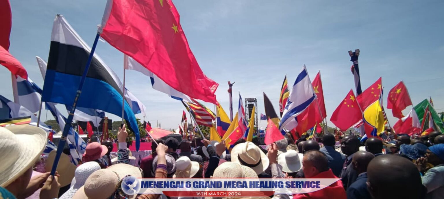 day 1 healing service - menengai 6 more nations represented